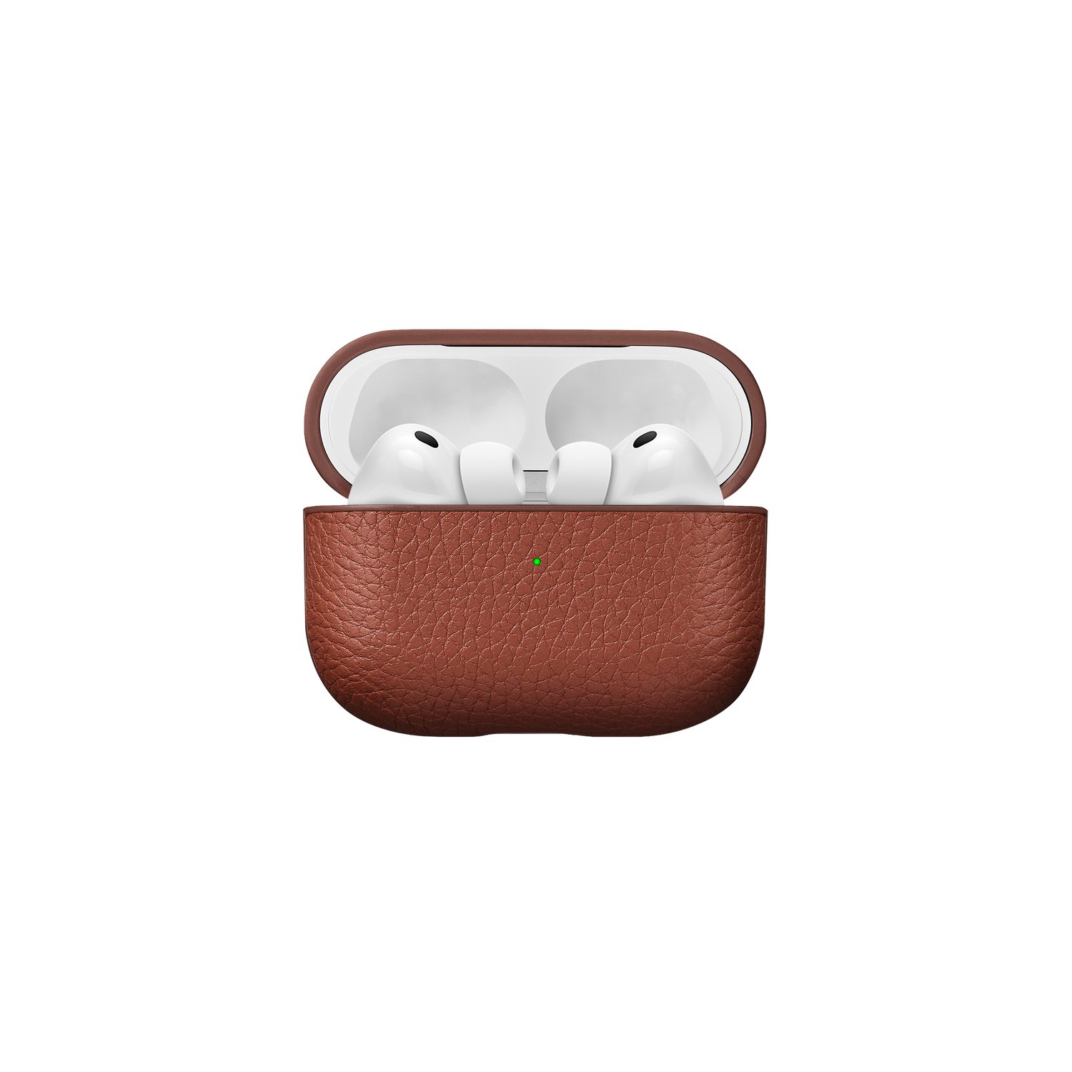 Woolnut Leather Case for AirPods Pro 3 - Cognac