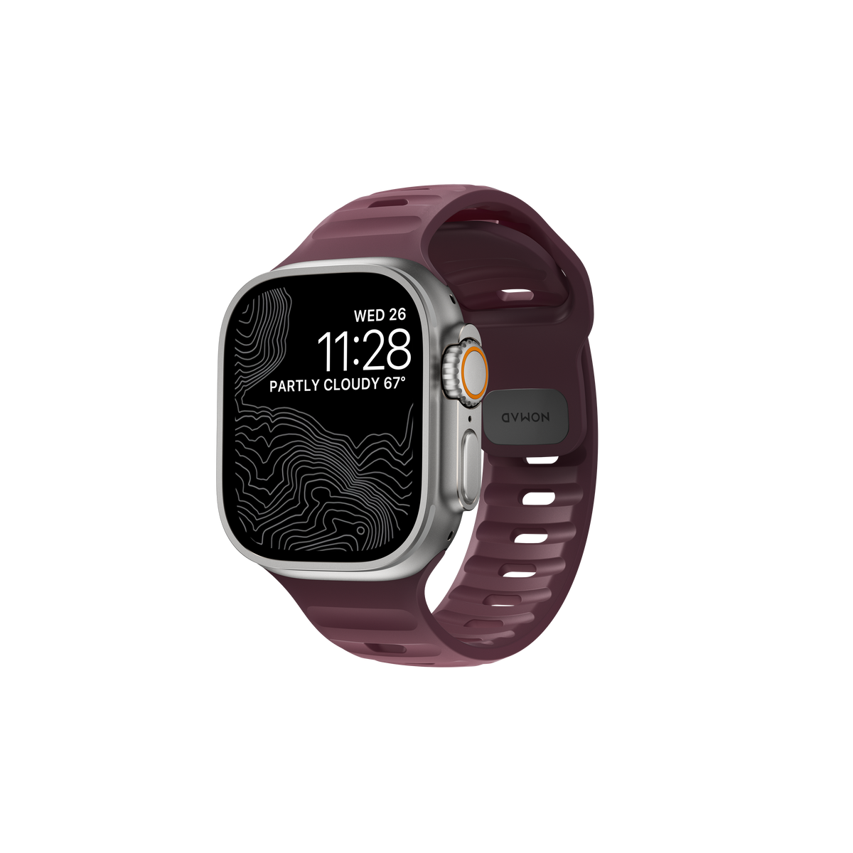 Nomad Sport Band V2 - 46/49mm - Rosewood