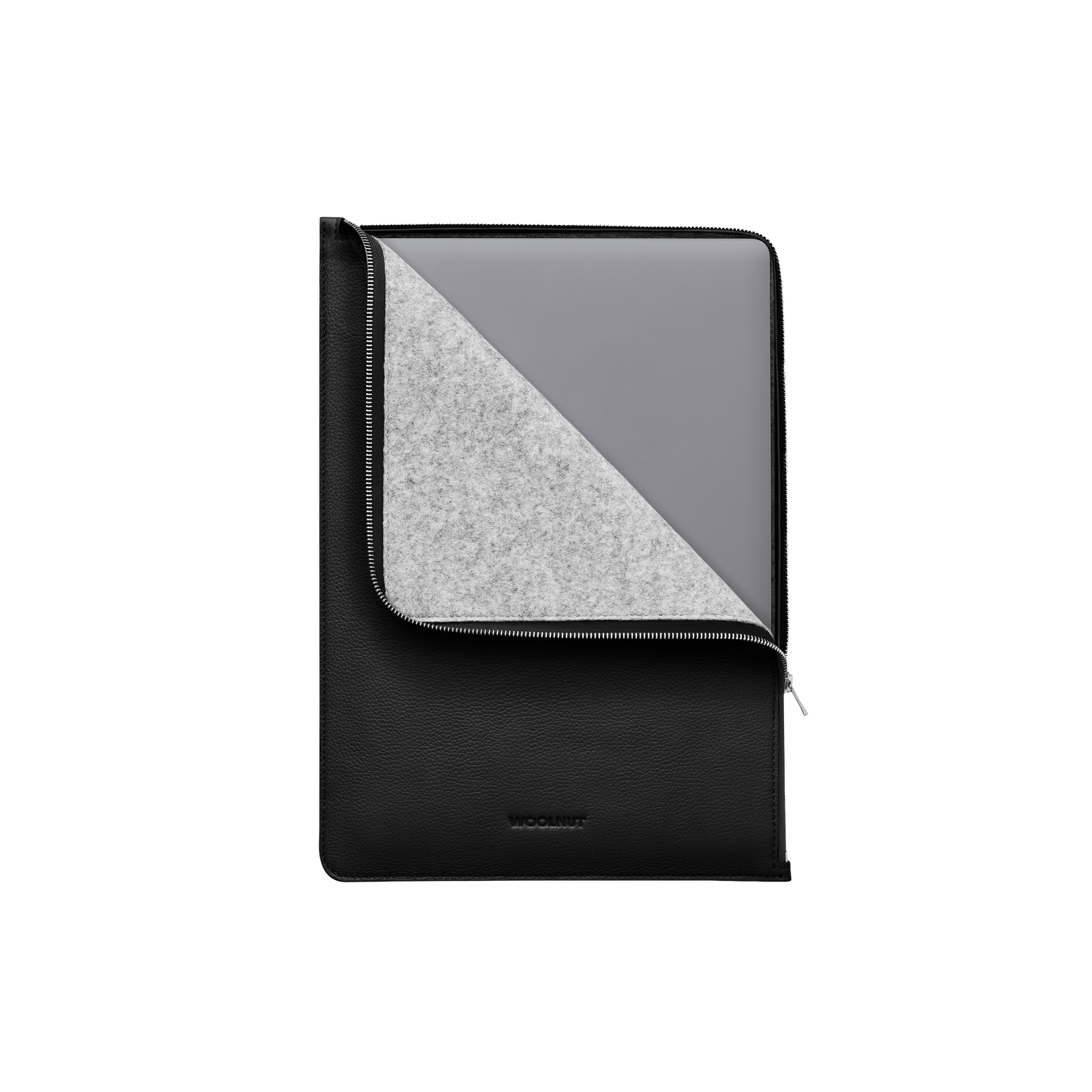 Woolnut Leather Folio for 13" MacBook Air & 14" MacBook Pro - Black