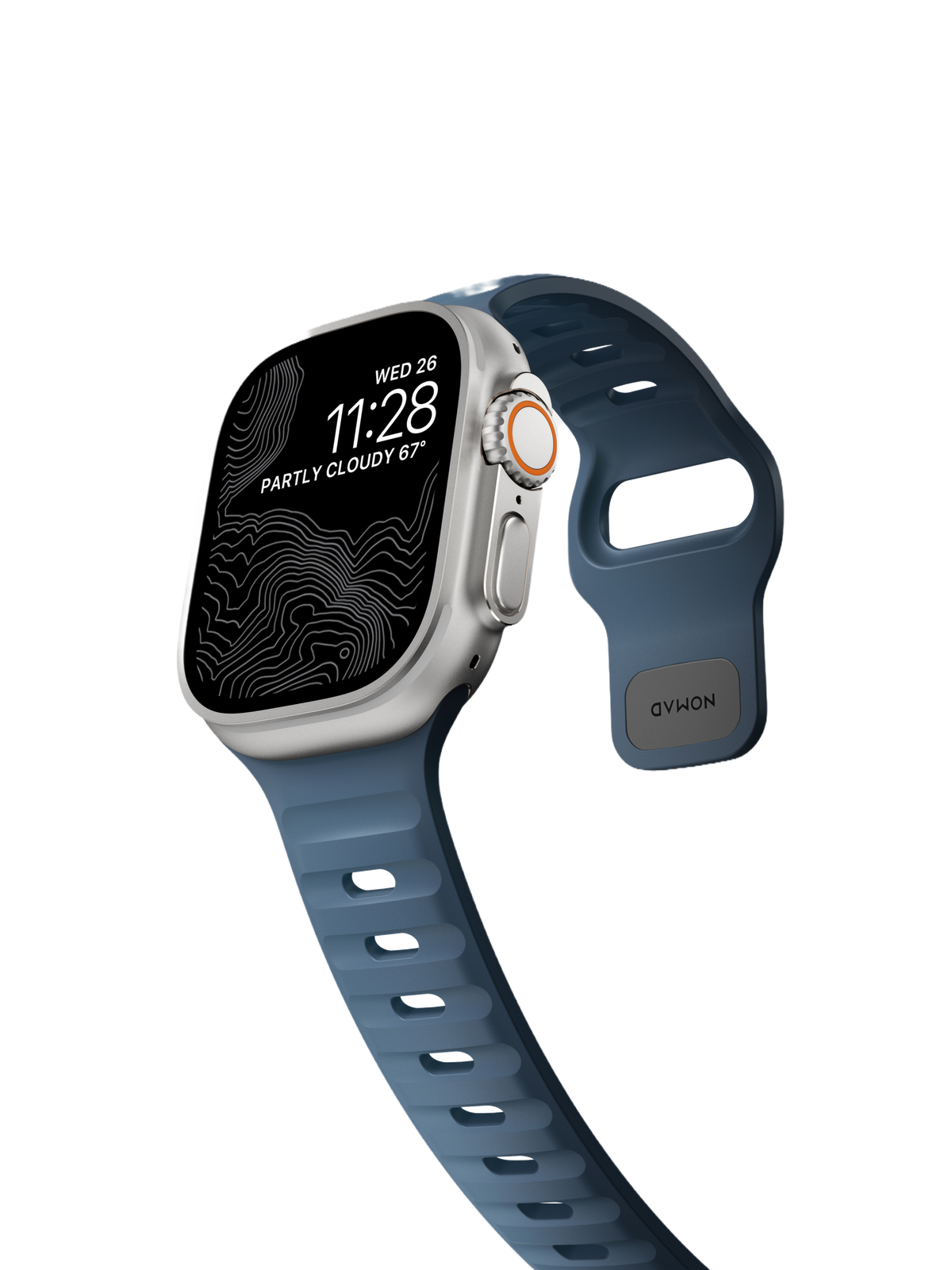 Nomad Sport Band V2 - 46/49mm - Cascade Blue