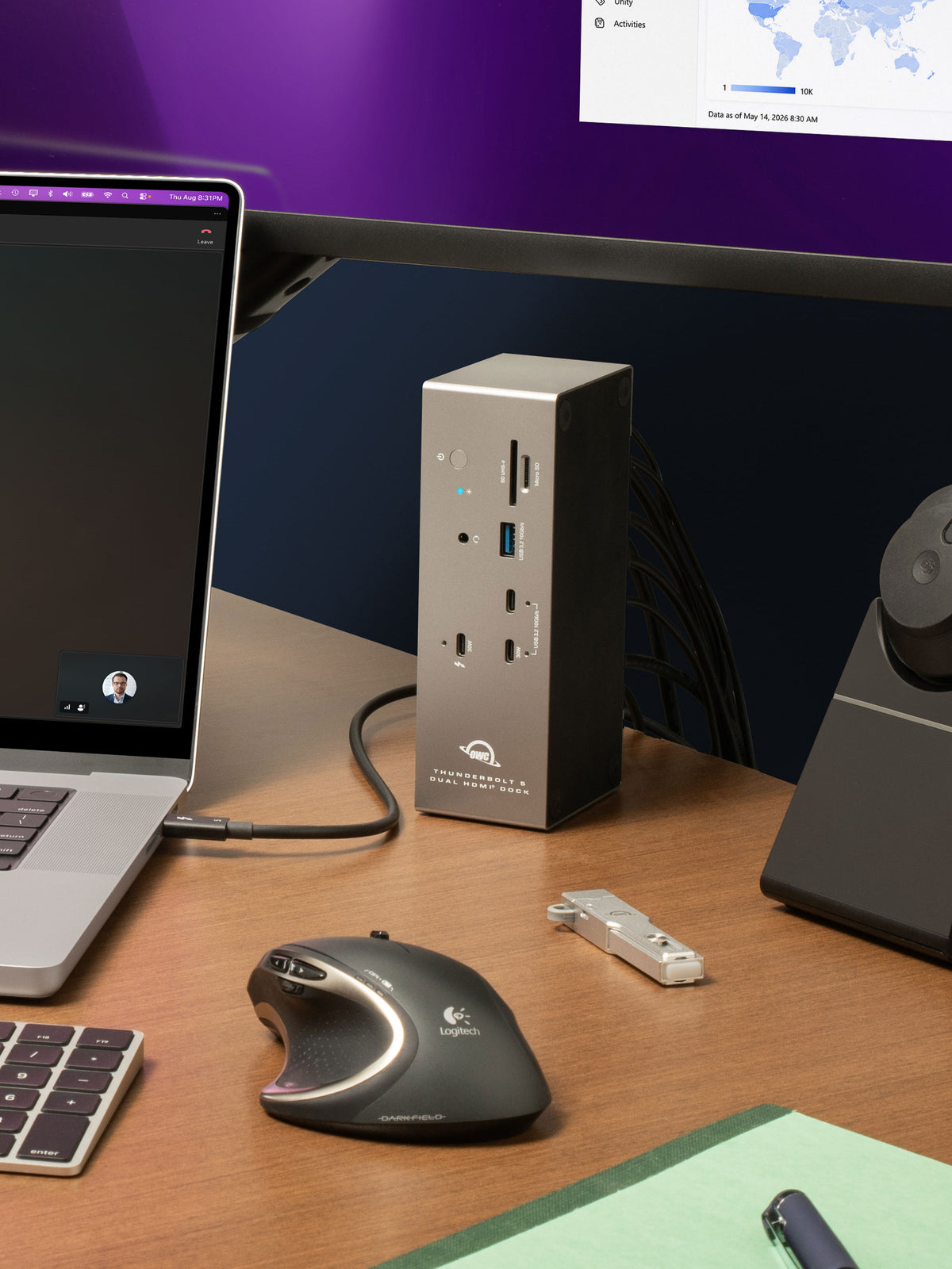 OWC Thunderbolt 5 Dual HDMI Dock