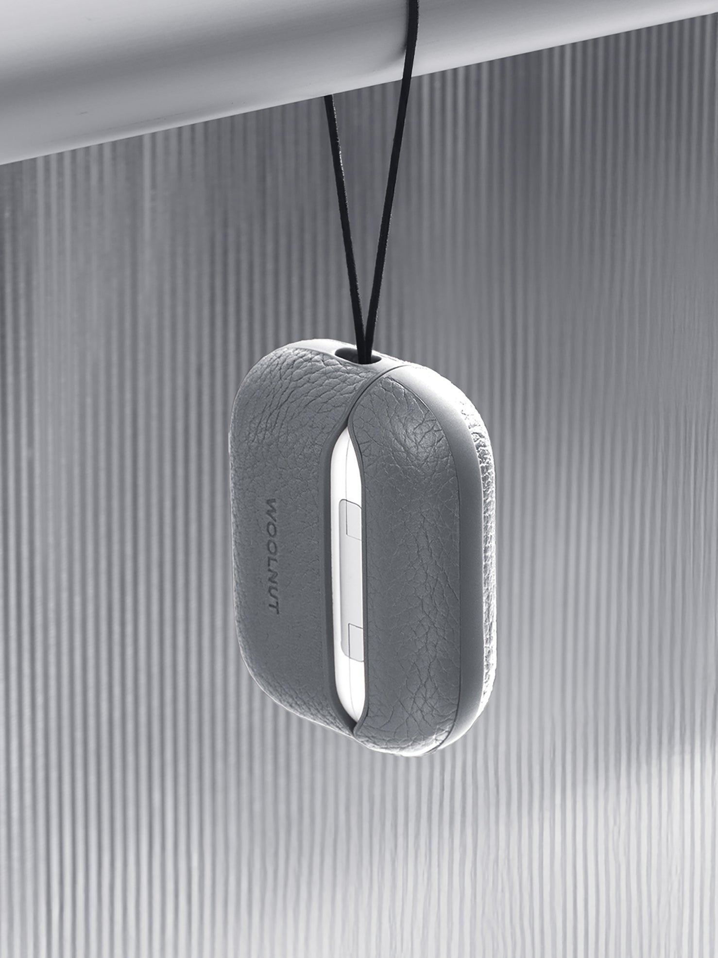Woolnut Leather Case for AirPods Pro 3 - Grey