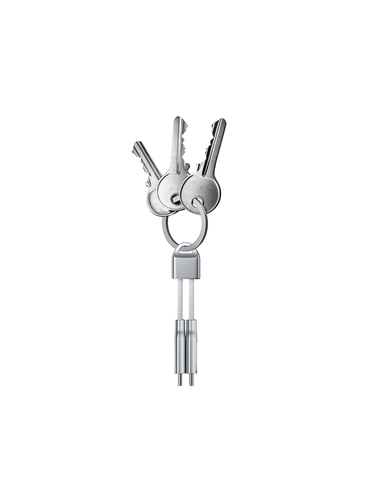 Nomad USB-C ChargeKey V2 - Silver