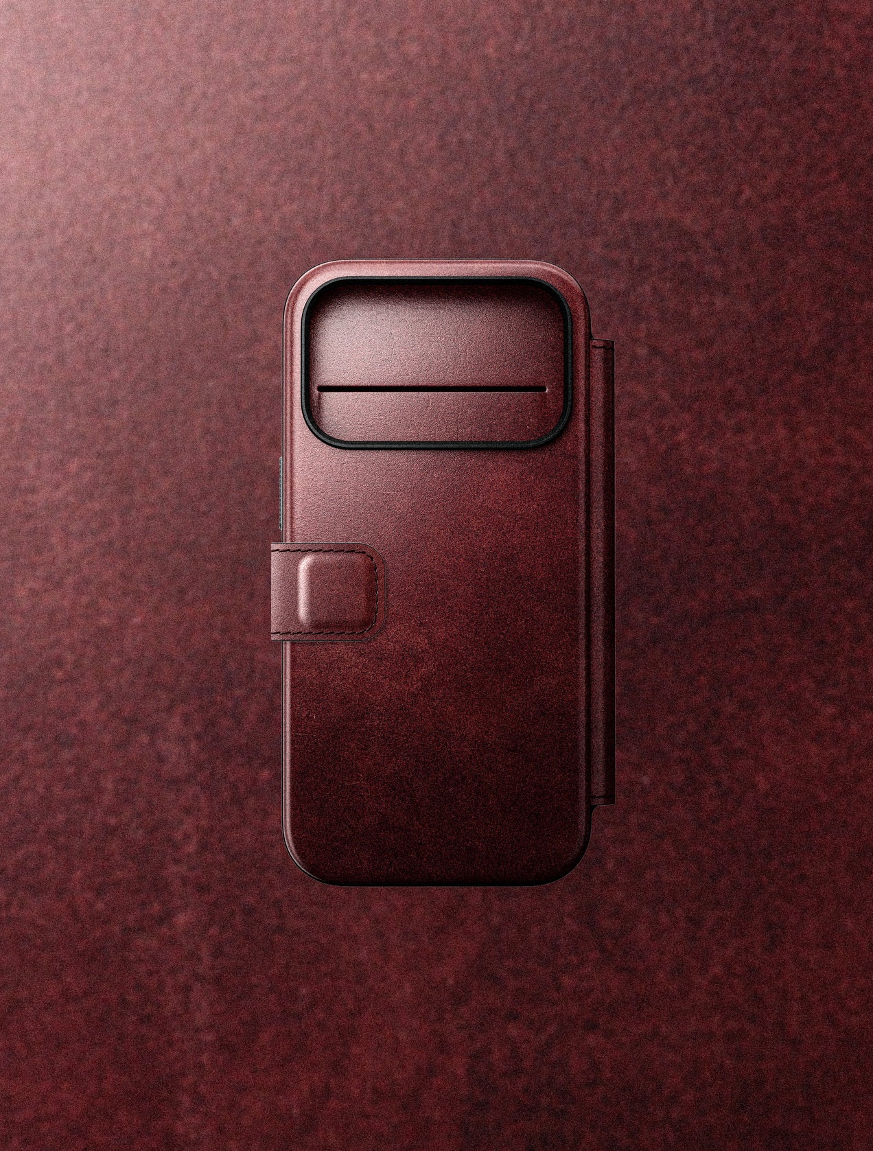Folio Horween Leather Burgundy