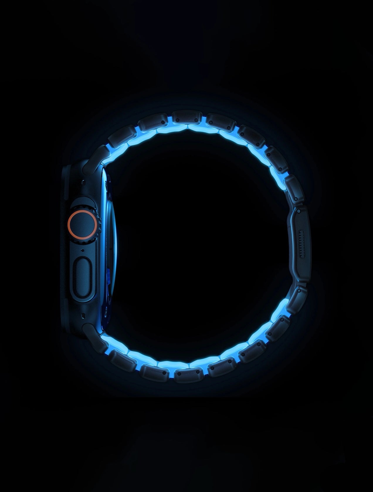 Stratos Band Icy Blue Glow