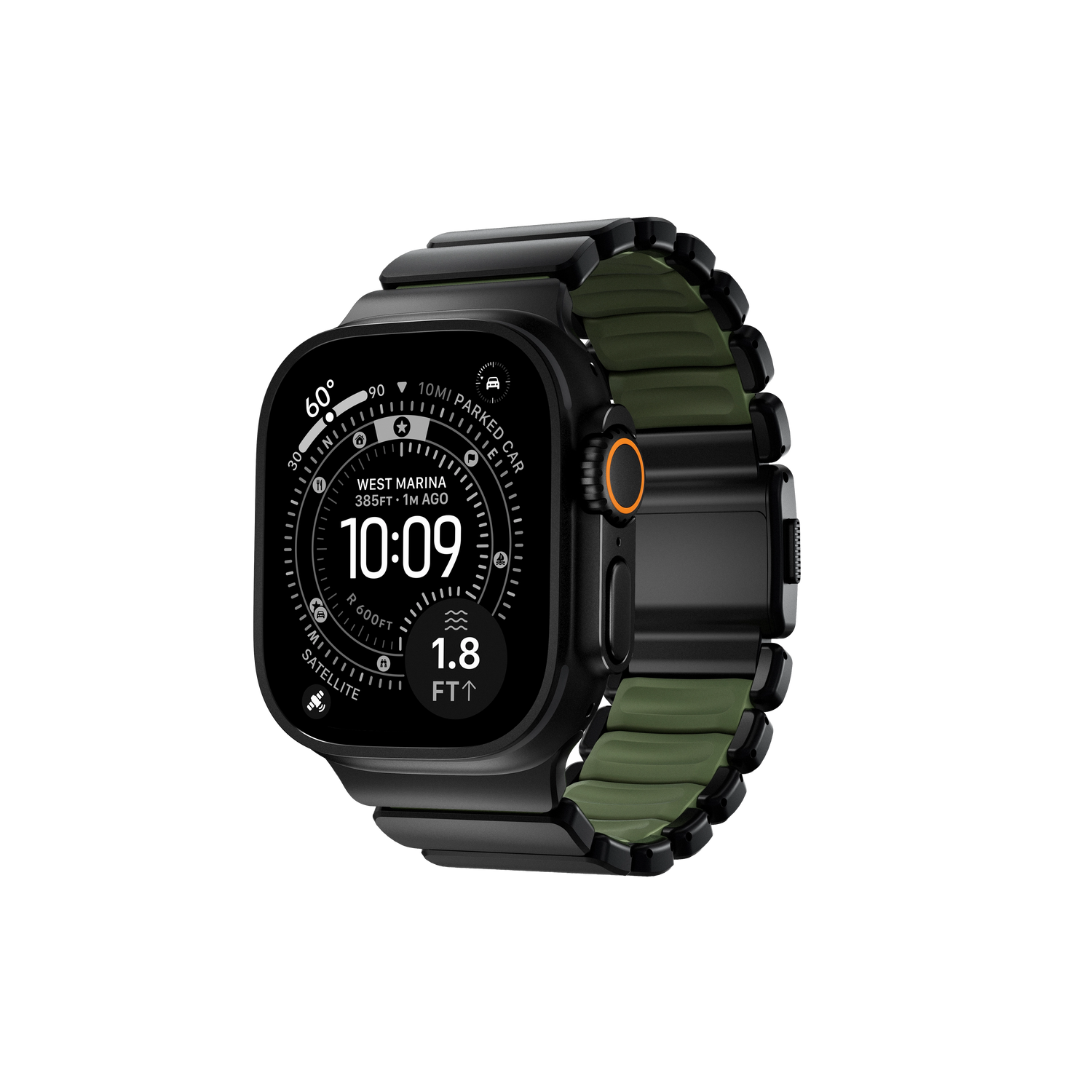 Nomad Stratos Band - Natural/Forest Green