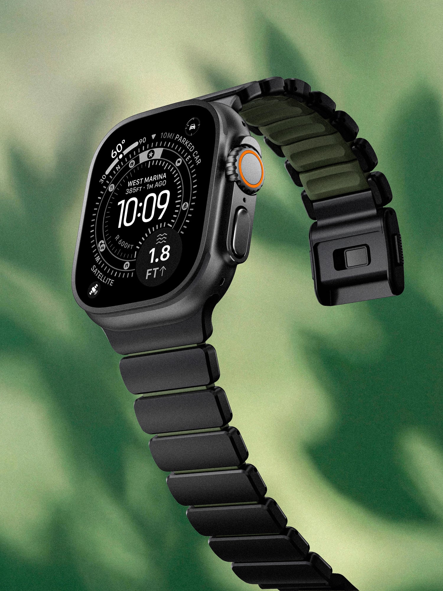 Nomad Stratos Band - Natural/Forest Green