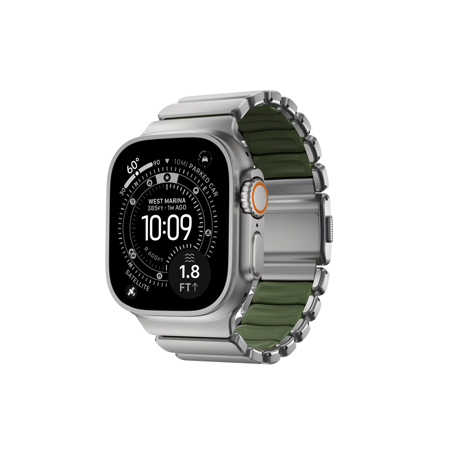 Nomad Stratos Band - Natural/Forest Green