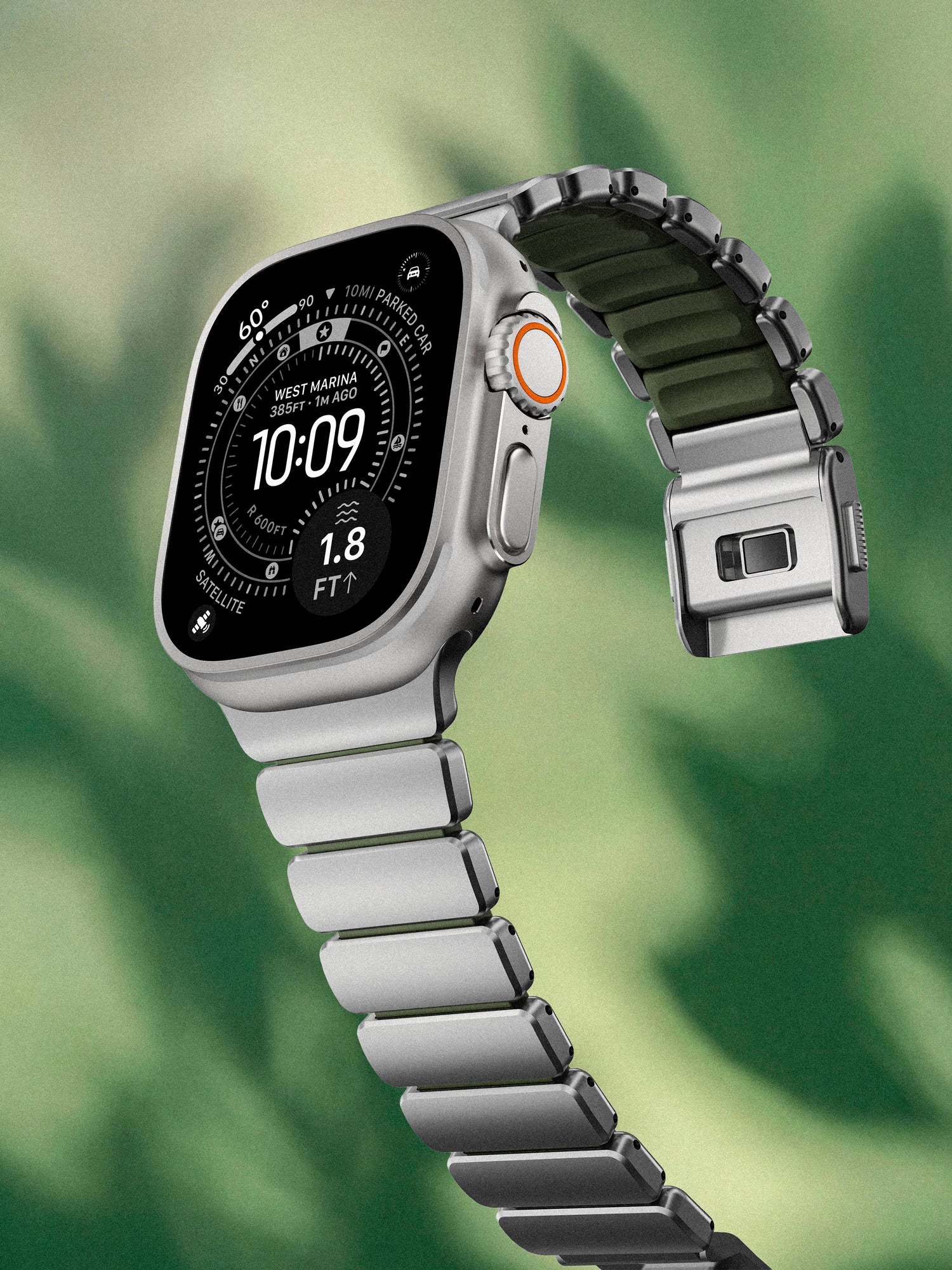 Nomad Stratos Band - Natural/Forest Green