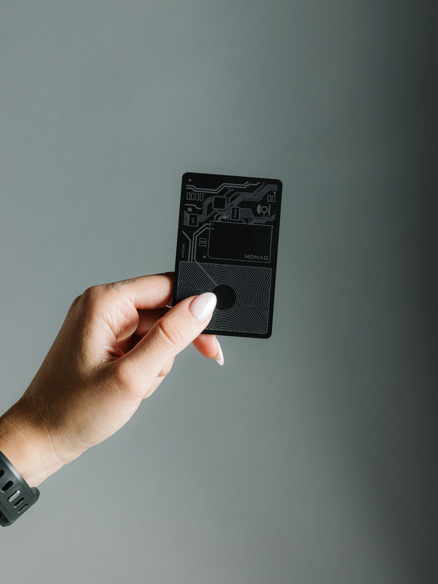 Nomad Tracking Card Air - Black - Apple (Find My)