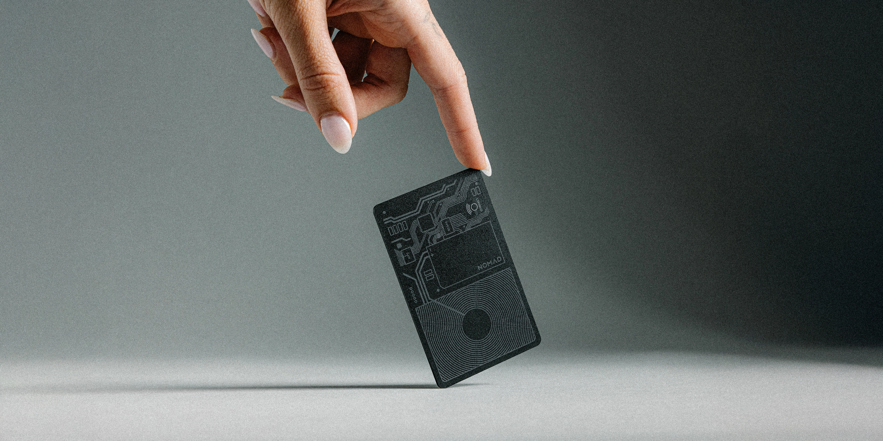 Nomad Tracking Card Air - Black - Apple (Find My)