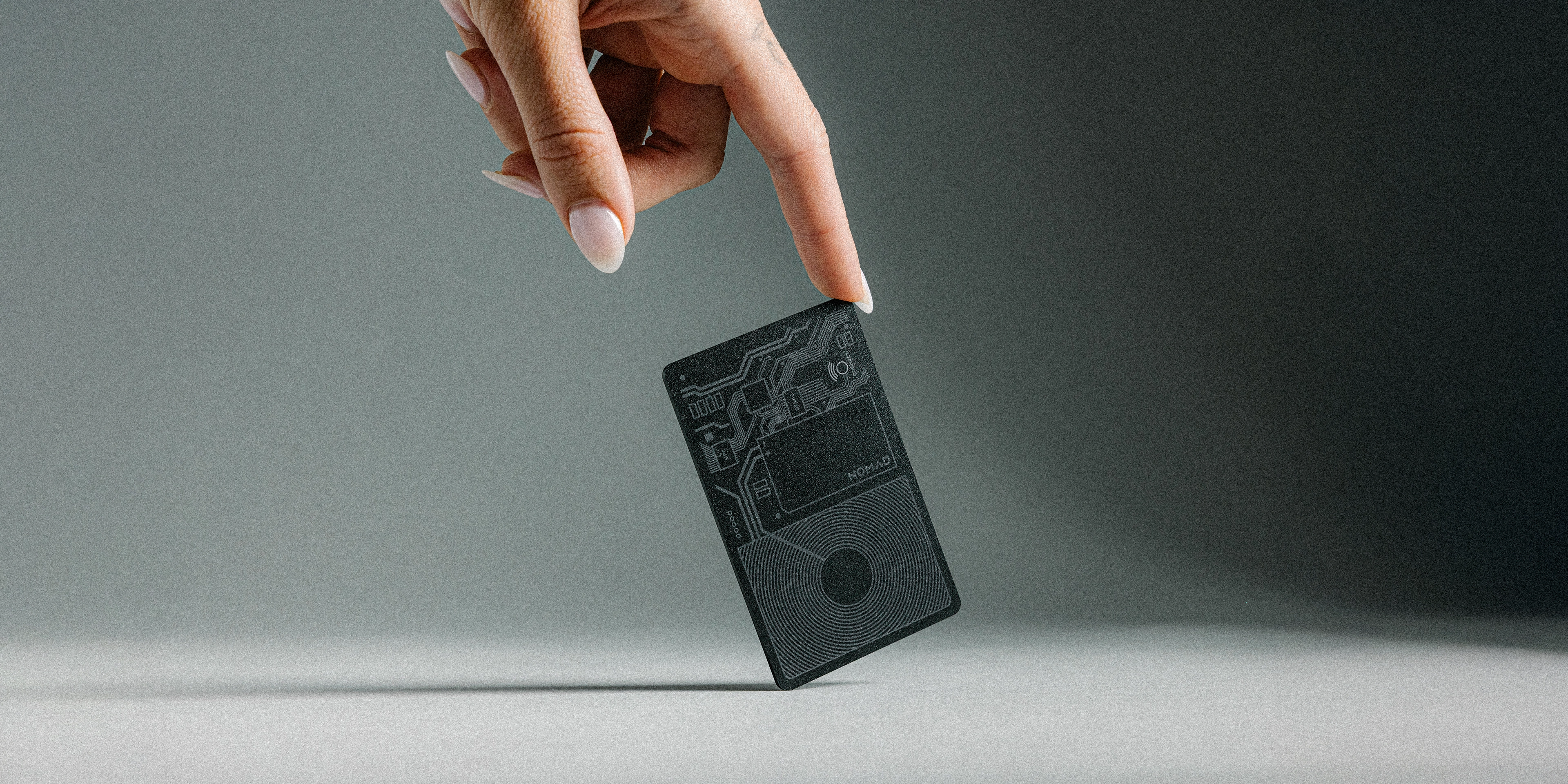 Nomad Tracking Card Air - Black - Apple (Find My)