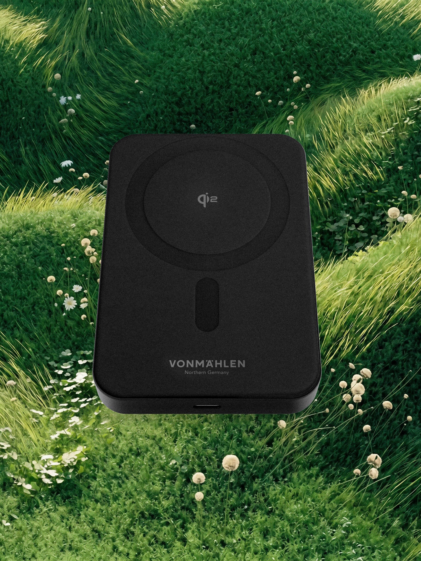 Vonmahlen Evergreen Mag 15W - 10,000 mAh Power Bank - Black