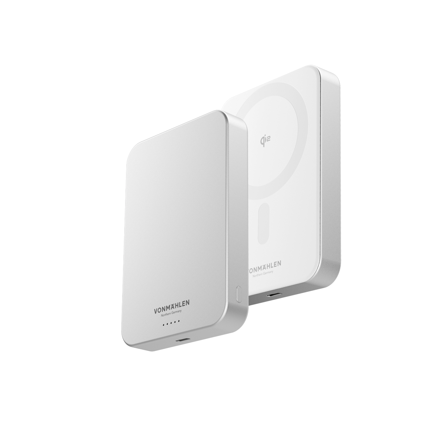 Vonmahlen Evergreen Mag 15W - 10,000 mAh Power Bank - White