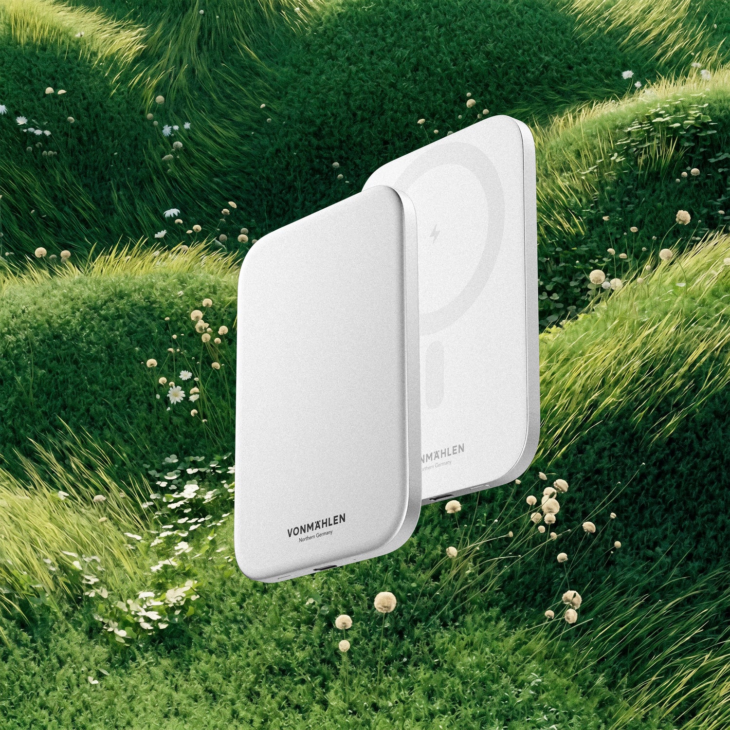 Vonmahlen Evergreen Mag 3000 mAh Power Bank - White