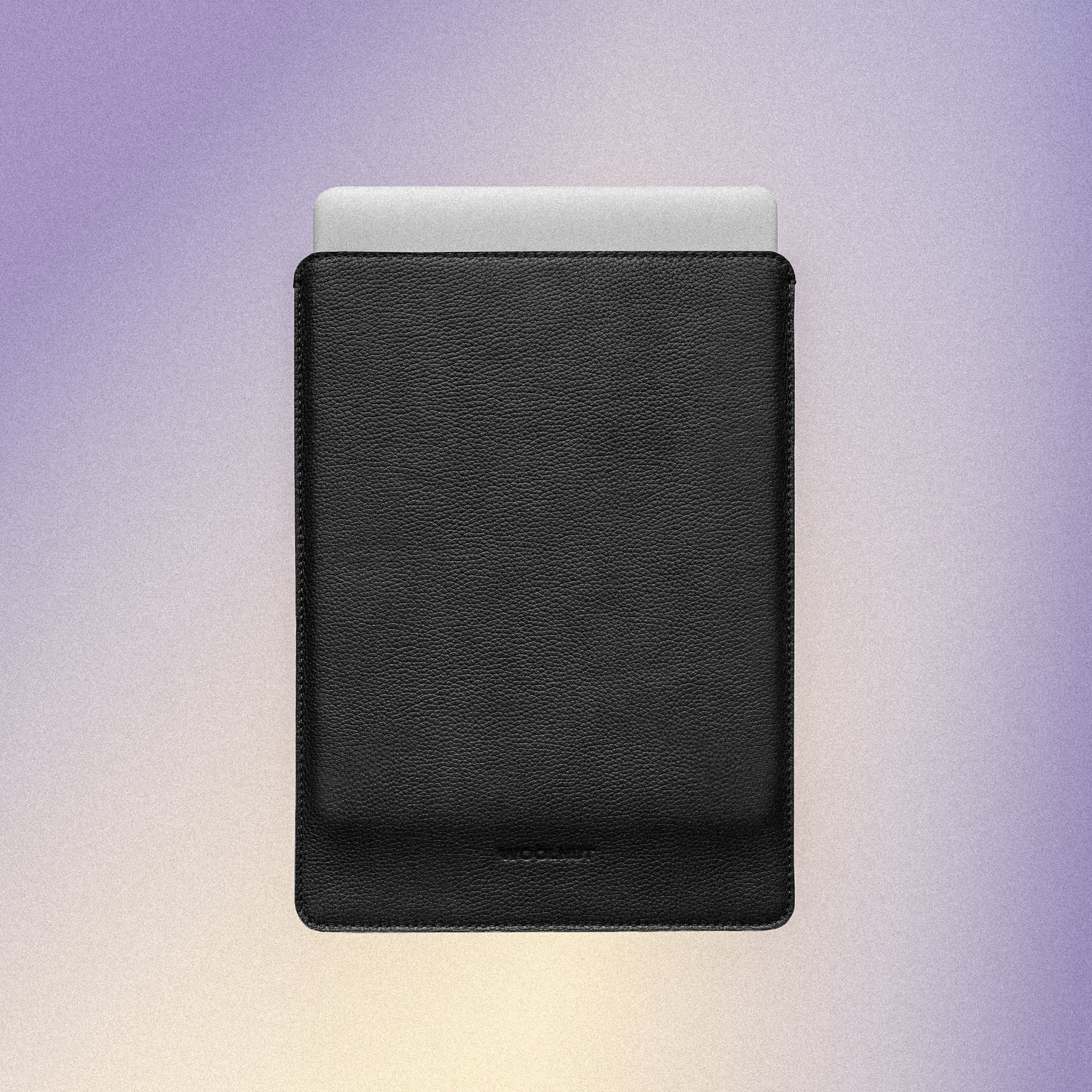 Woolnut Leather Sleeve for 15" MacBook Air - Black