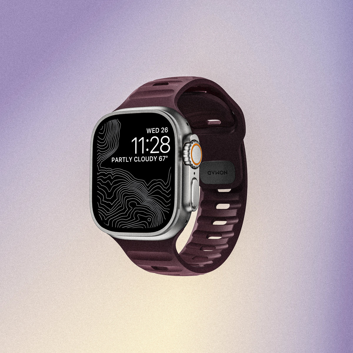 Nomad Sport Band V2 - 46/49mm - Rosewood