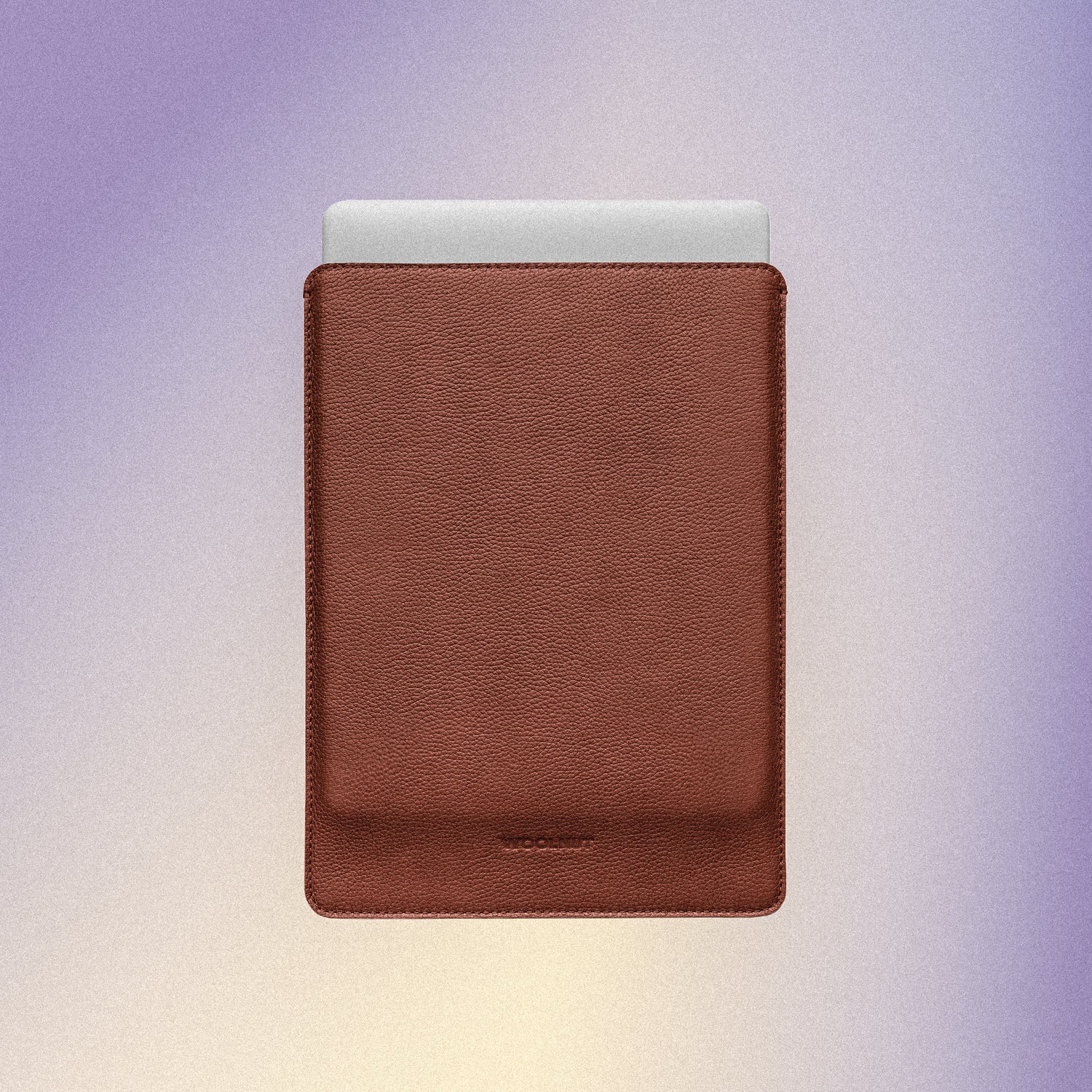 Woolnut Leather Sleeve for 14" MacBook Pro - Cognac