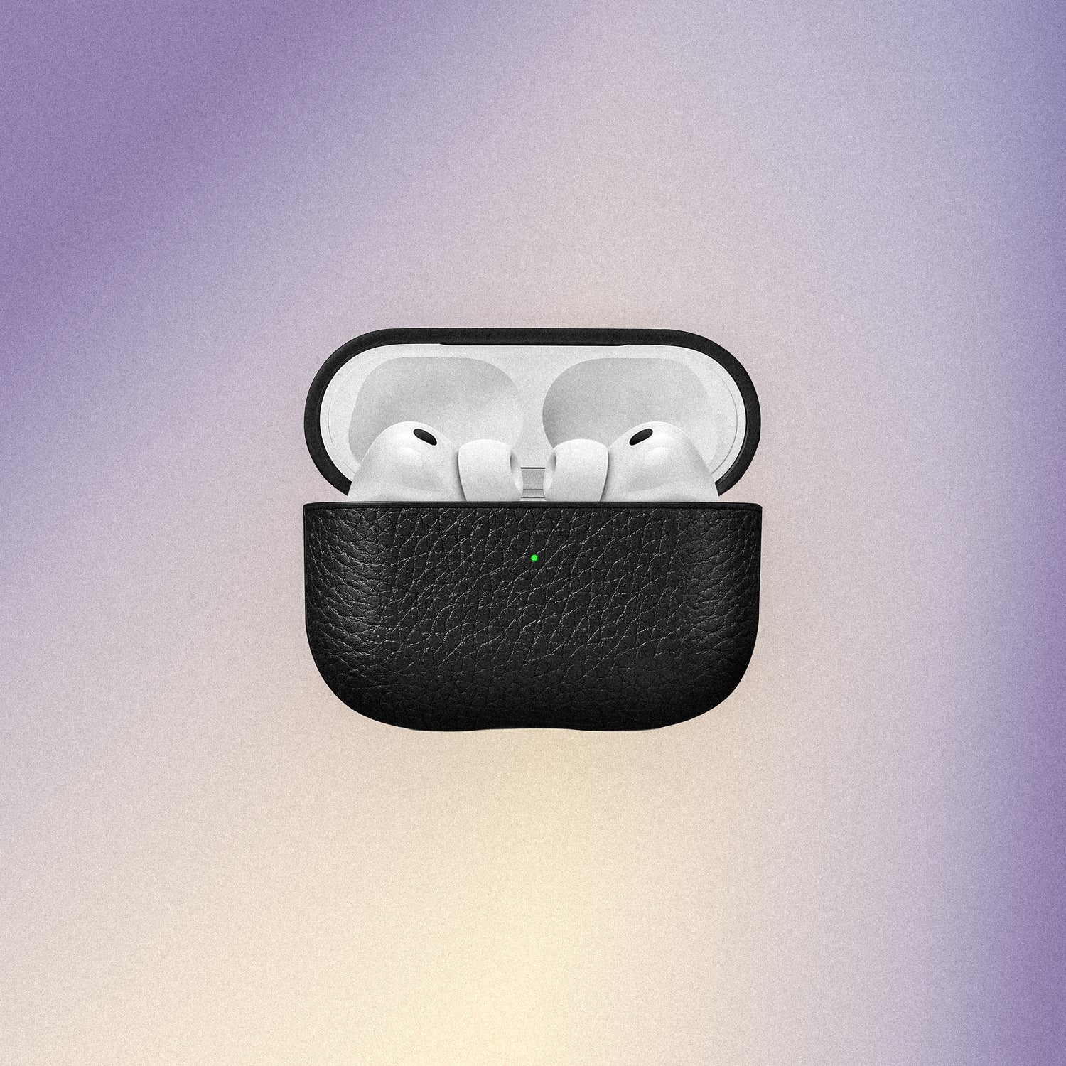 Woolnut Leather Case for AirPods Pro 3 - Black