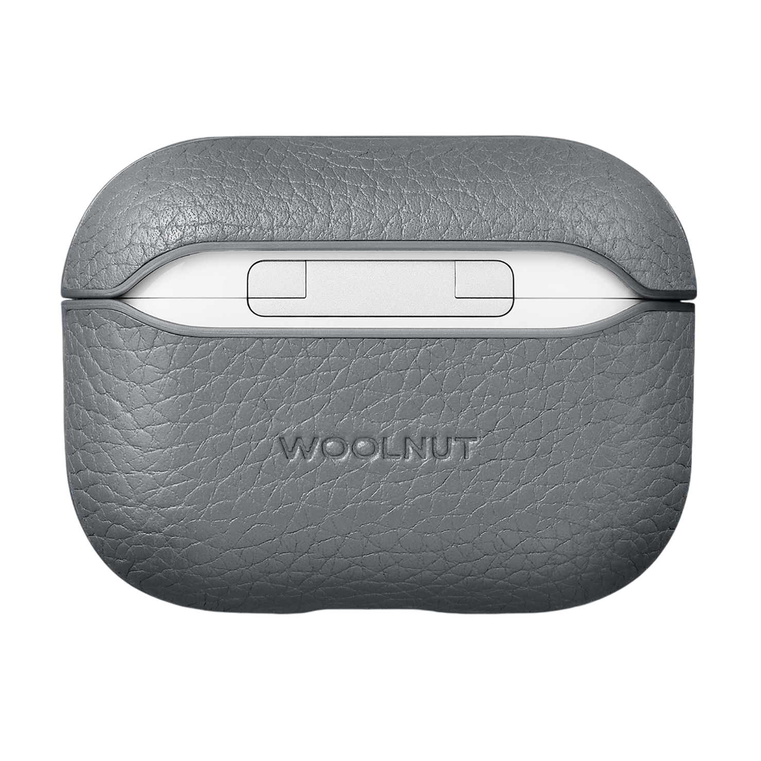 Woolnut Leather Case for AirPods Pro 2 - Grey