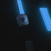 Video of Nomad Icy Blue Glow Stratos band animated 